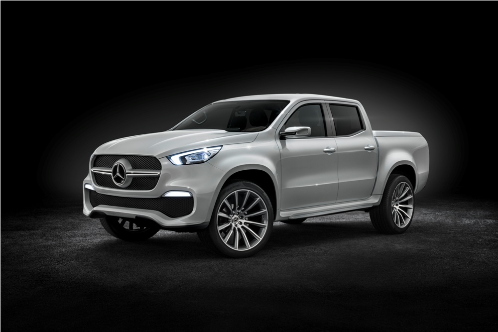 Mercedes-Benz X-Class pickup concept- stylish explorer