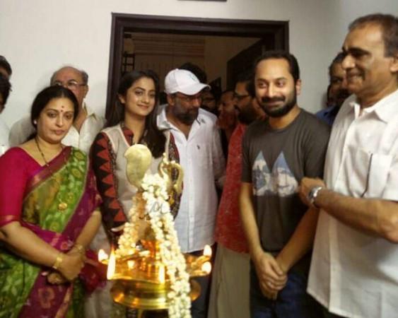 Fahadh Faasil and Namitha Pramod's Role Models puja ceremony Fahadh Faasil and Namitha Pramod's Role Models puja ceremony