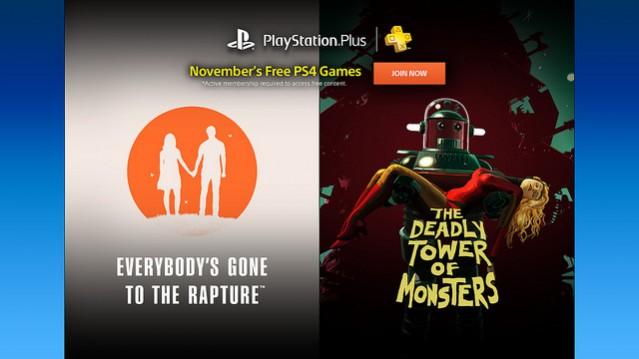 Sony free PlayStation Plus Games for November 2016 now official Sony free PlayStation Plus Games for November 2016 now official