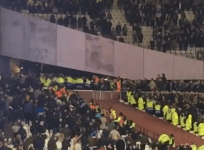 Violent clashes erupt at West Ham vs Chelsea derby