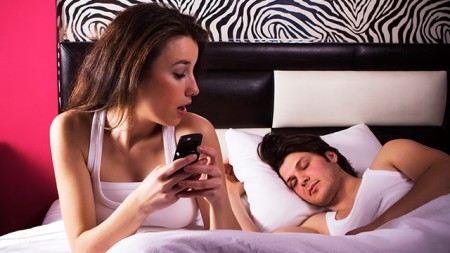 Cheating woman