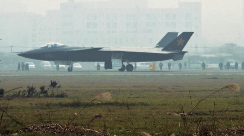 The Chinese Air Force to demonstrate its latest J-20 stealth fighter jet China J-20