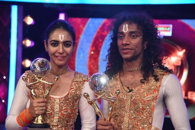 Hitha Chandrasekhar and her choreographer Tharak Xavier. Hitha Chandrasekhar and choreographer Tharak Xavier