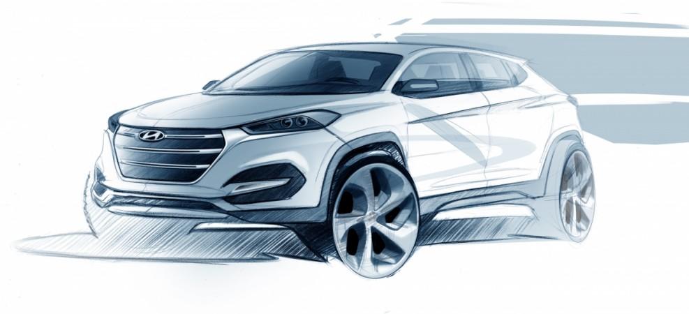 design expressions of new Tucson