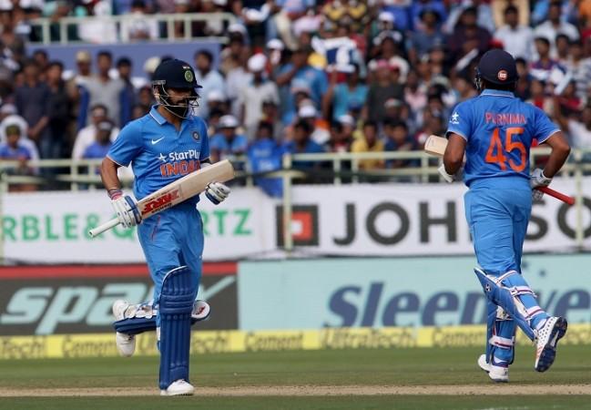 Virat Kohli and Rohit Sharma. Virat Kohli, Rohit Sharma, India