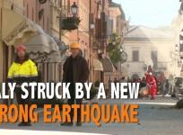 Italy struck by another strong earthquake