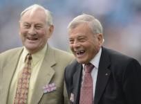 Ray Illingworth and Dickie Bird