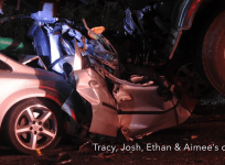 Tomasz Kroker jailed for killing woman and three children in car crash while using phone