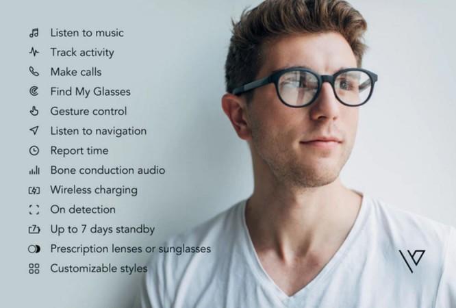Vue smart glasses come incorporated with cutting edge technology. Vue smart glasses