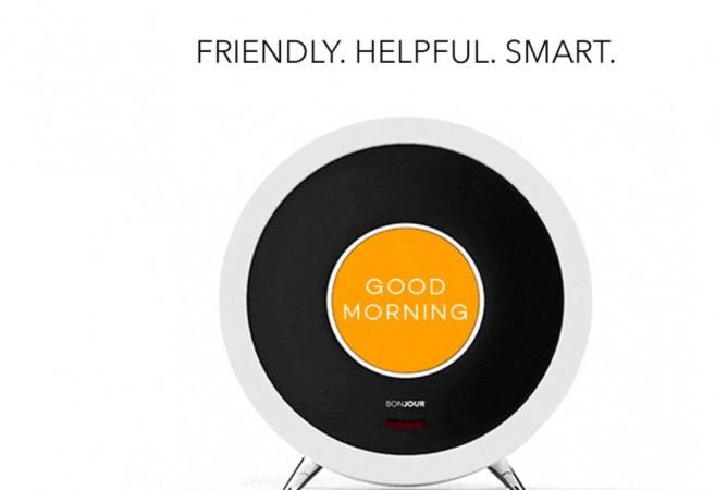 holi bonjour alarm clock