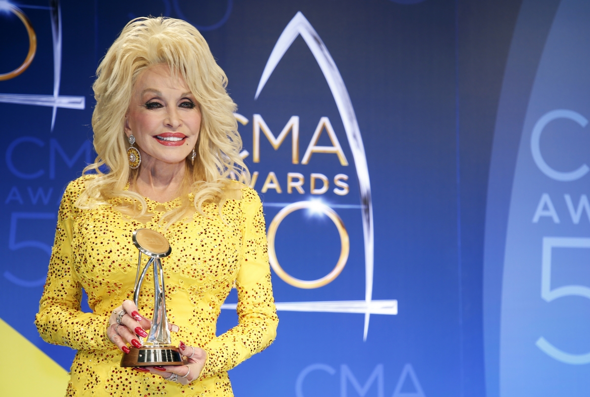 CMA Awards 2016 Dolly Parton talks wardrobe malfunction; association
