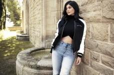 Kylie Jenner almost spills out of corset in sexy DropOne promo
