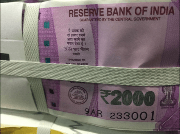 2000 note rbi currency india new