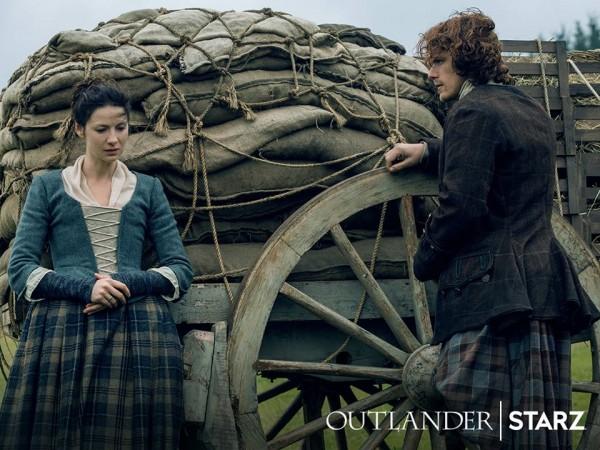 Pictured: A scene from Outlander. Outlander