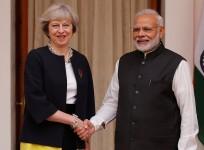 Theresa May seeks to strengthen UK trade ties with India before Brexit
