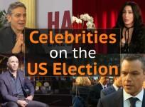 George Clooney, Matt Damon and other celebs on the US election