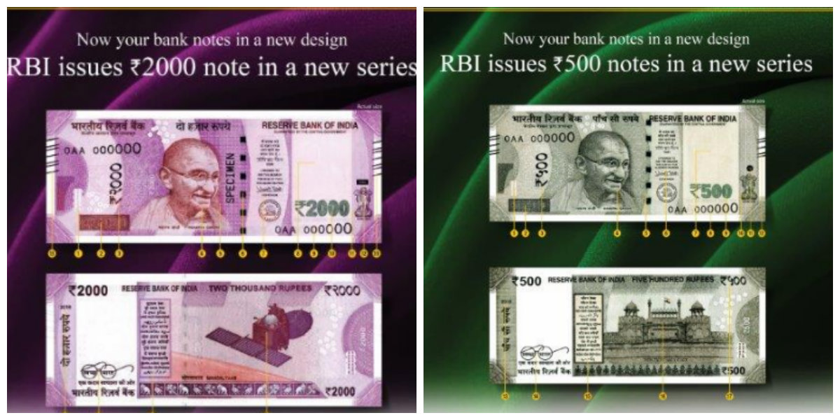 new notes currency rs 500 rs 2000 rs 1000 ban demonetisation scrapped pm modi rbi new notes guidelines faqs black money images
