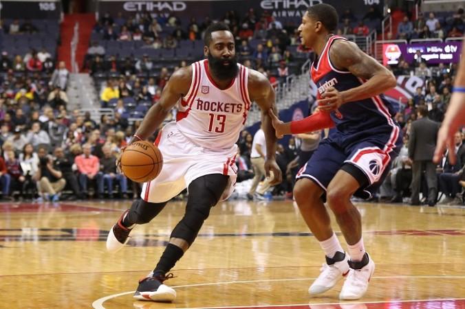 James Harden was unstoppable in his last game for the Houston Rockets James Harden Houston Rockets Bradley Beal Washington Wizards