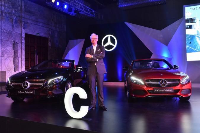 Mercedes-Benz launches C-Class, S-Class Cabriolets in India Mercedes-Benz launches C-Class, S-Class Cabriolets in India