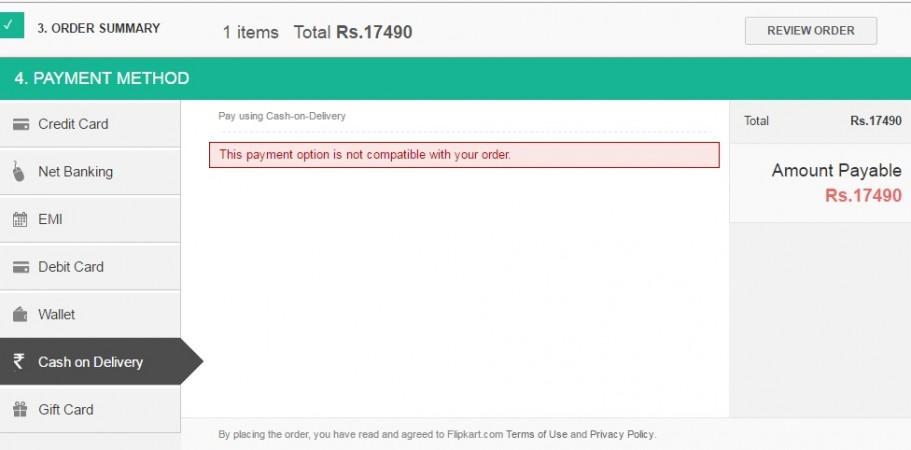 Rs 500 and Rs 1000 notes Scrapped: Cash on Delivery temporarily halted by Indian e-tailers