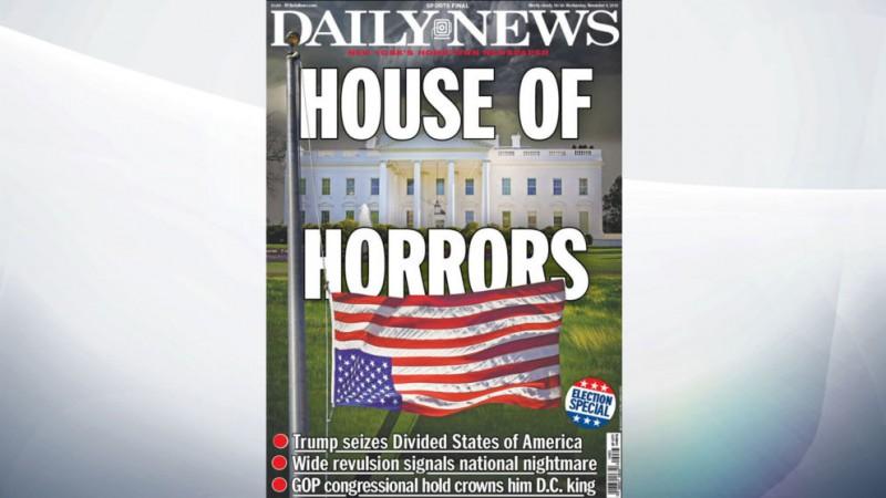 New York Daily reacts to trump victory