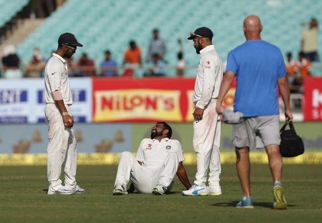 Ajinkya Rahane Mohammed Shami Virat Kohli India