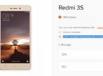 After Flipkart and Amazon India, Mi India momentarily ceases to offer Cash on Delivery