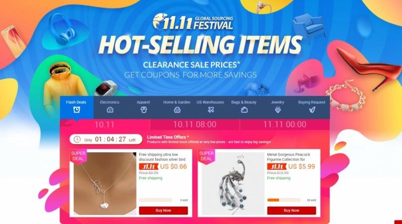 Alibaba 1.1 Singles Day festival 2016
