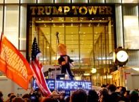 At least 16 arrests made at Anti-Trump protest in New York