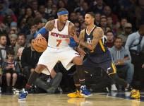 Carmelo Anthony New York Knicks George Hill Utah Jazz