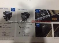 Hyundai Tucson brochures leaked