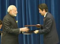 Narendra Modi and Shinzo Abe