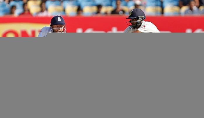 R Ashwin struck a brilliant half-century for India on day four of the first Test R Ashwin India Jonny Bairstow England