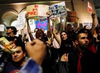 anti trump protest