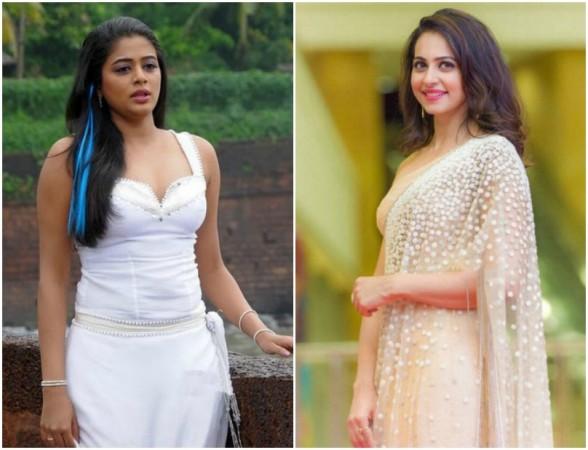 Gali Janardhan Reddy's daughter's wedding: Rakul Preet Singh, Priyamani