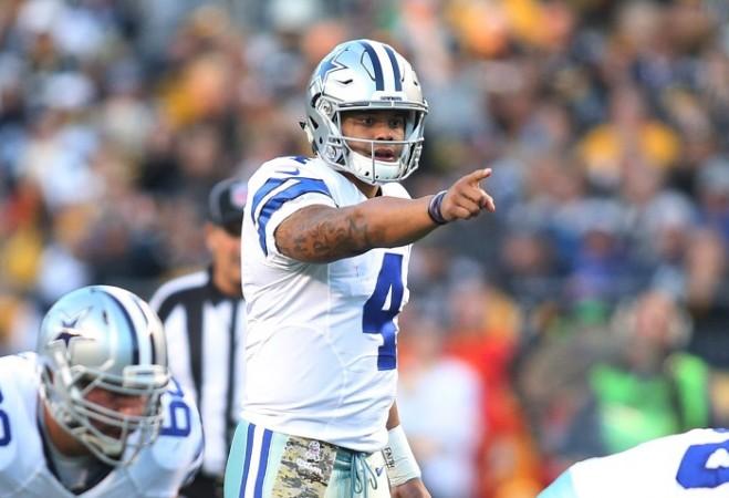 Dak Prescott guided the Dallas Cowboys to their eighth win of the season, when they beat the Pittsburgh Steelers, November 13, 2016 Dak Prescott Dallas Cowboys