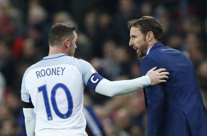 Wayne Rooney Gareth Southgate England