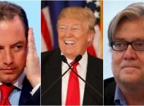 Steve Bannon and Reince Priebus