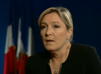 Le Pen says Trump win ups her presidential chances