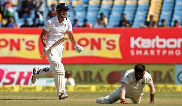 Amit Mishra was flattened by the England batsmen in the first Test Alastair Cook England Amit Mishra India
