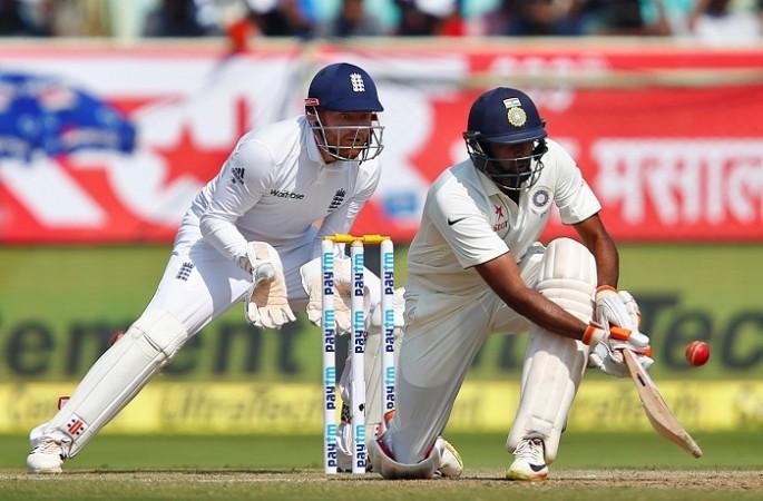 R Ashwin was impressive with the bat once again R Ashwin India Jonny Bairstow England
