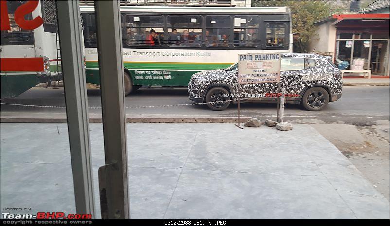 New Jeep Compass spied testing