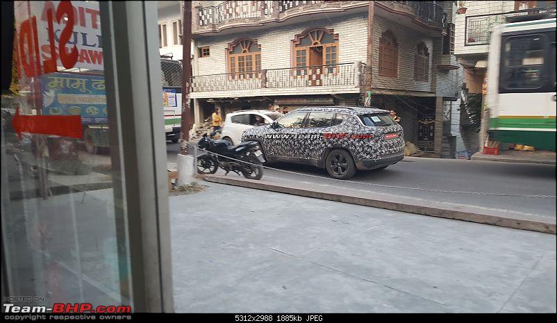 New Jeep Compass spied testing