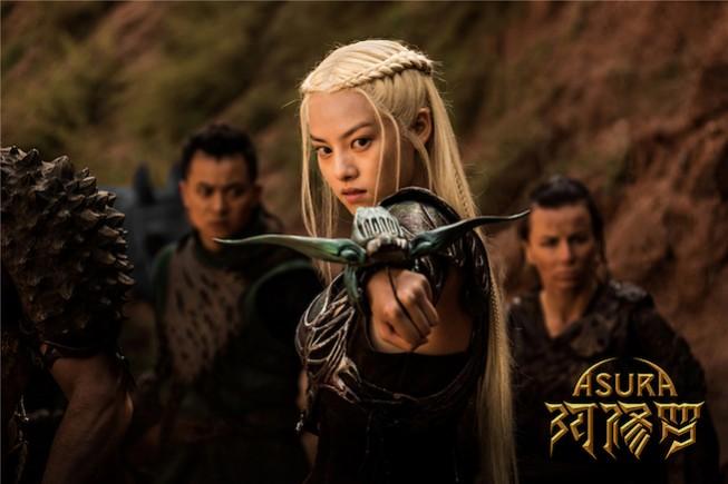 The first look of Chinese fantasy film Asura. Asura