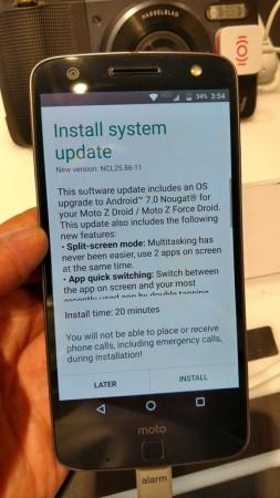 Have your Verizon-driven Moto phones received Android Nougat OS update Select Motorola smartphones finally receiving Android Nougat OS update