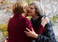 Theresa May and Angela Merkel meet for bilateral talks