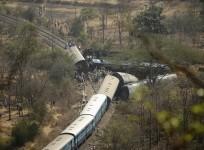train derailed
