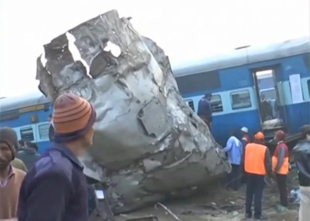 A train derailment in Kanpur. (Representational Image) Train derailment UP