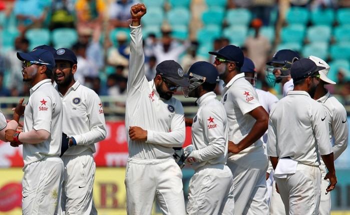 India have taken a 1-0 lead in the Test series. Virat Kohli