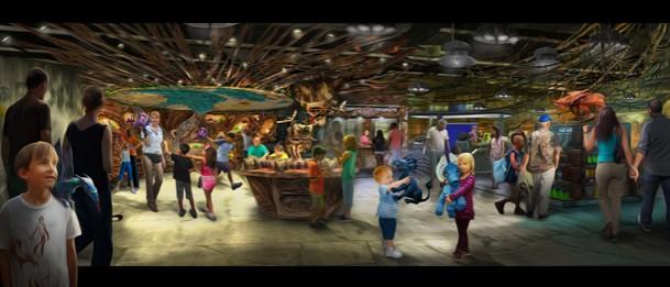 Pandora – The World of Avatar include Satu'li Canteen, Pongu Pongu & Windtraders: Pandora — The World of Avatar